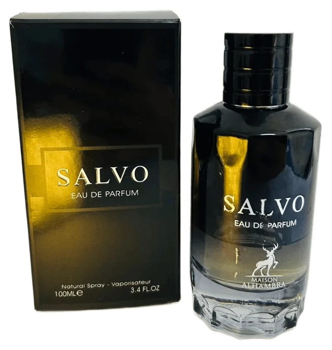 Frasco e embalagem de Salvo no acervo da Cavanyt